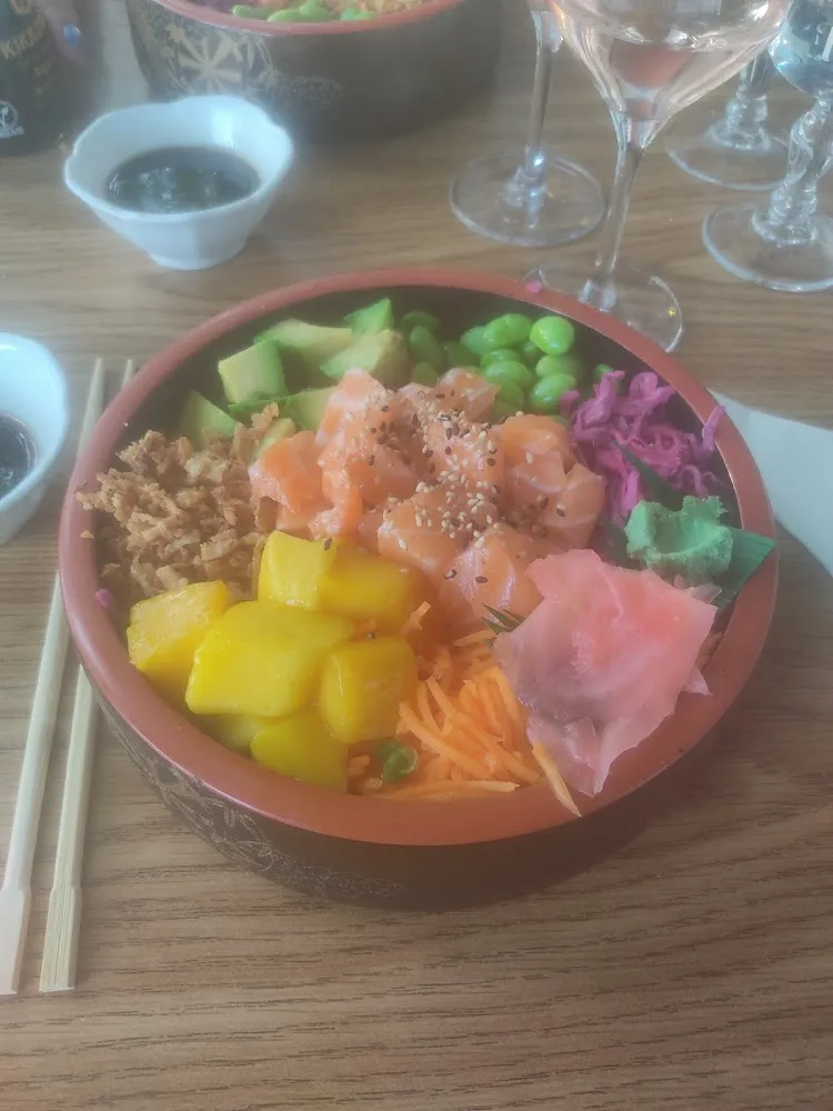 Poke Bowl Saumon Teriyaki